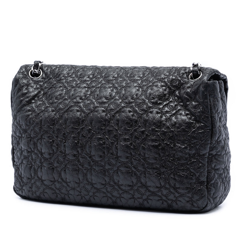 Jumbo Quilted Vinyl Rock In Moscow Single Flap - Image 2