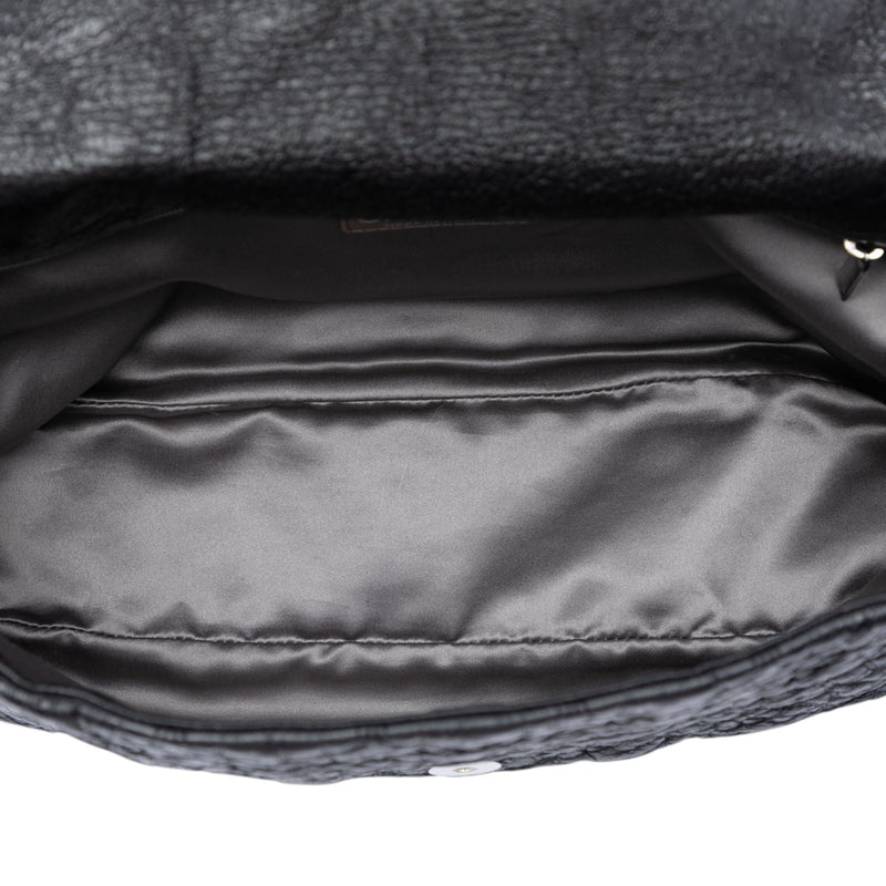 Jumbo Quilted Vinyl Rock In Moscow Single Flap - Image 4