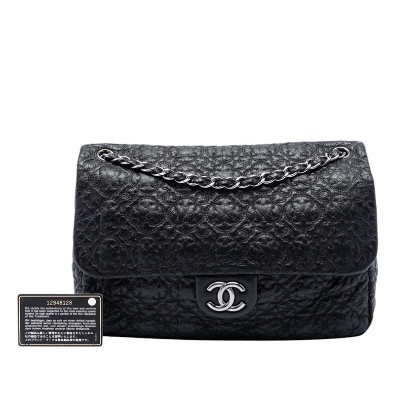 Jumbo Quilted Vinyl Rock In Moscow Single Flap - Image 6