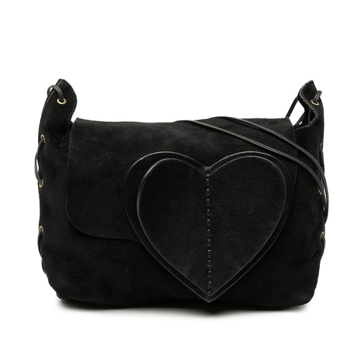 Suede Heart Crossbody - Image 1