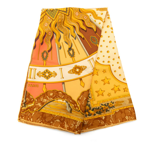 Carpe Diem Carre Silk Scarf 90 - Image 1