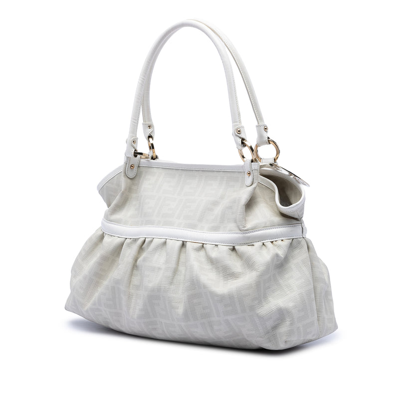Large Zucca Coated Canvas Chef Shoulder Bag - Image 2