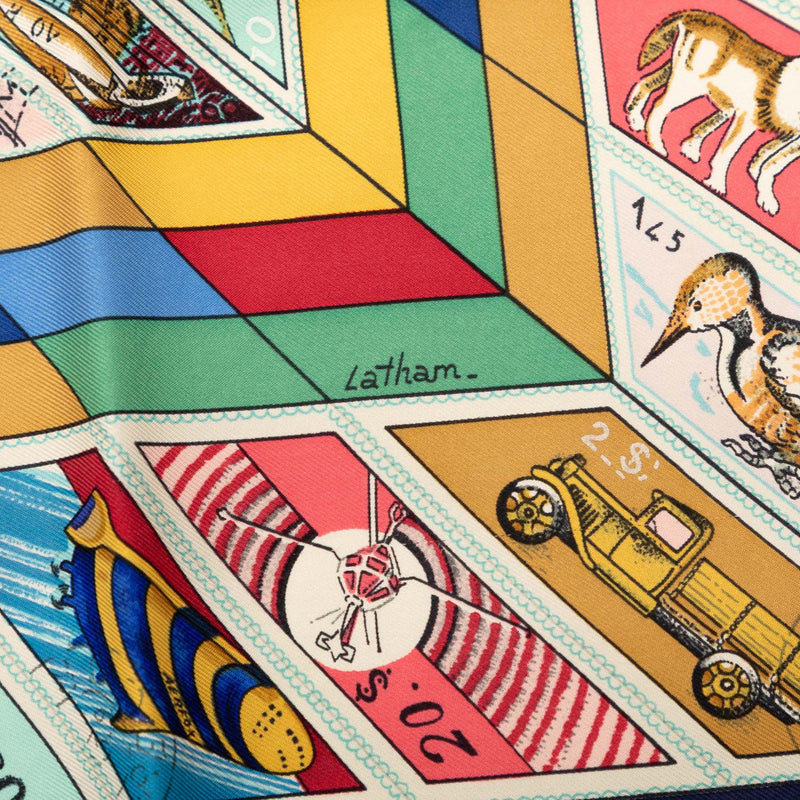 Correspondance Silk Scarf 90 - Image 4