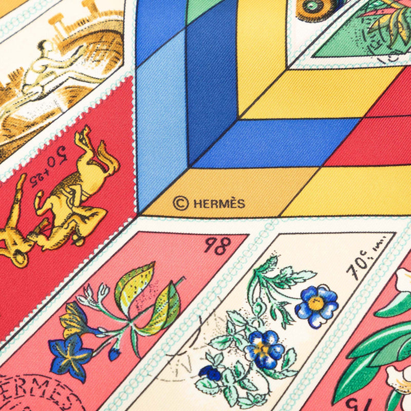 Correspondance Silk Scarf 90 - Image 5