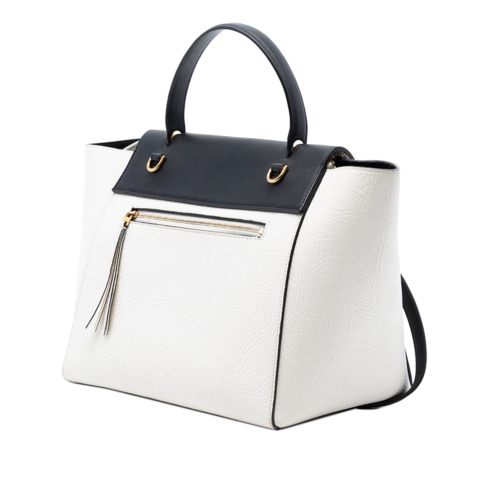 Mini Bicolor Grained Calfskin Belt Bag - Image 2