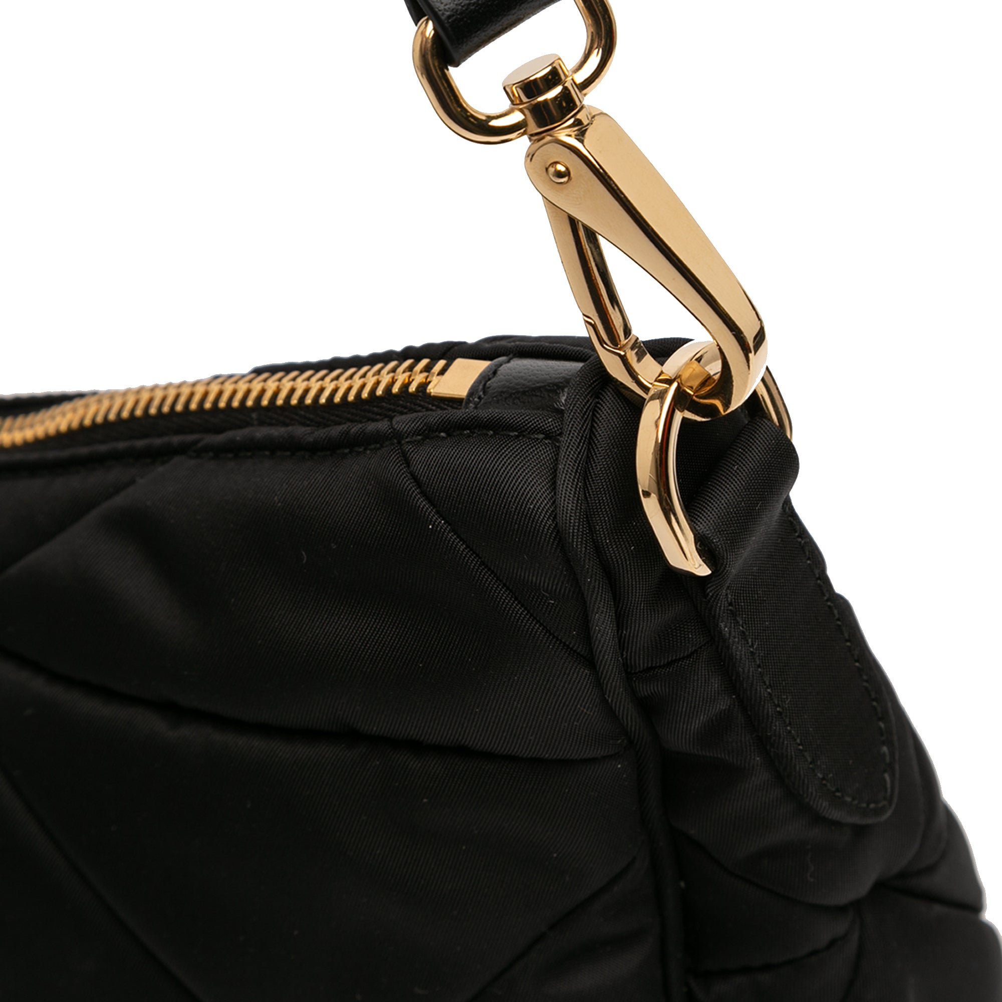 Large Padded Re Nylon Crossbody - Image 9