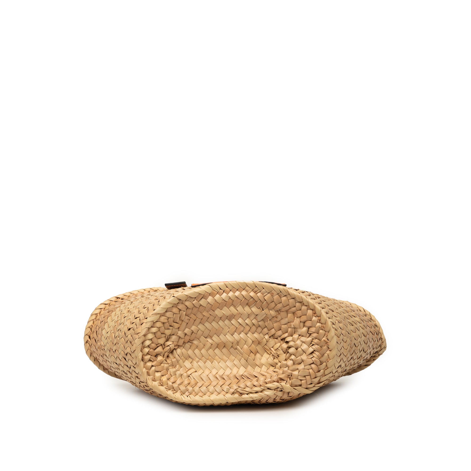 Small Raffia Basket Tote - Image 3