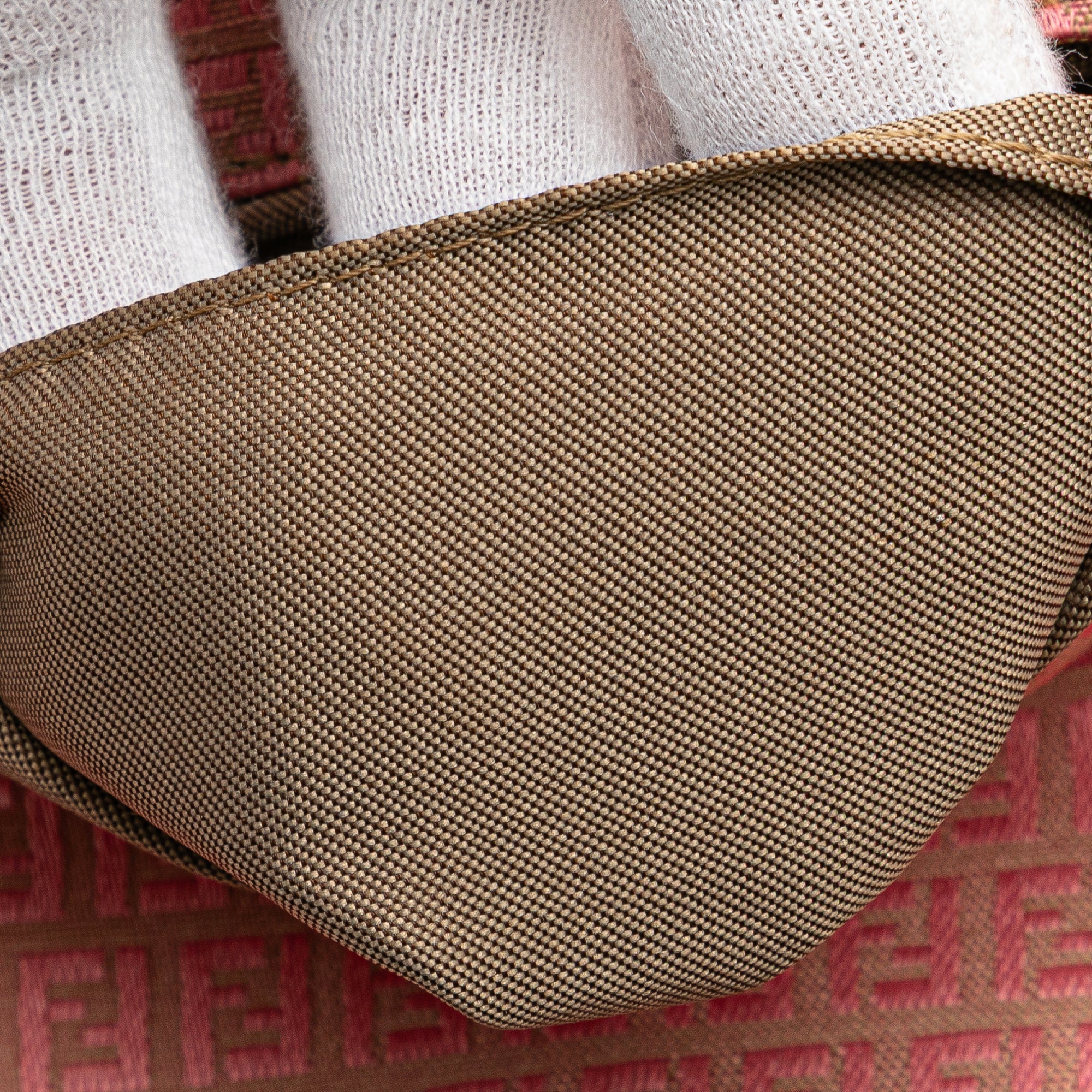 Micro Zucchino Canvas Shoulder Bag - Image 6