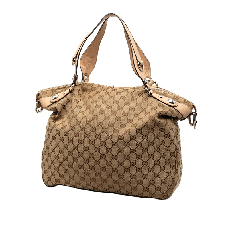 Large GG Canvas Icon Bit Satchel - Image 2