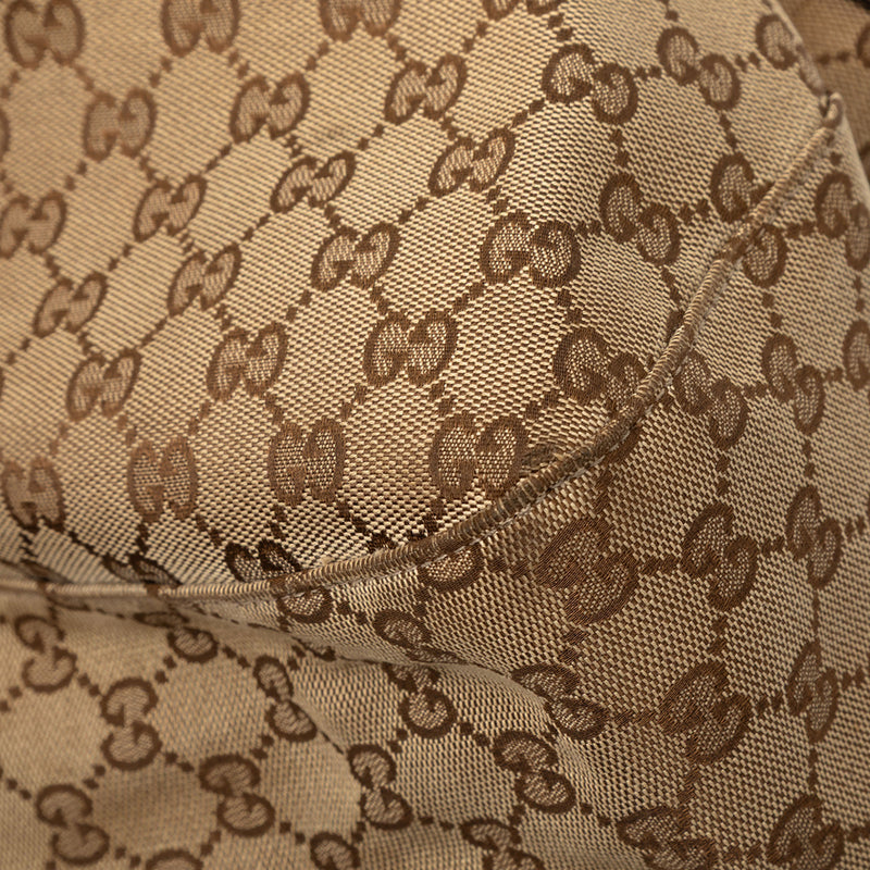 Large GG Canvas Icon Bit Satchel - Image 8