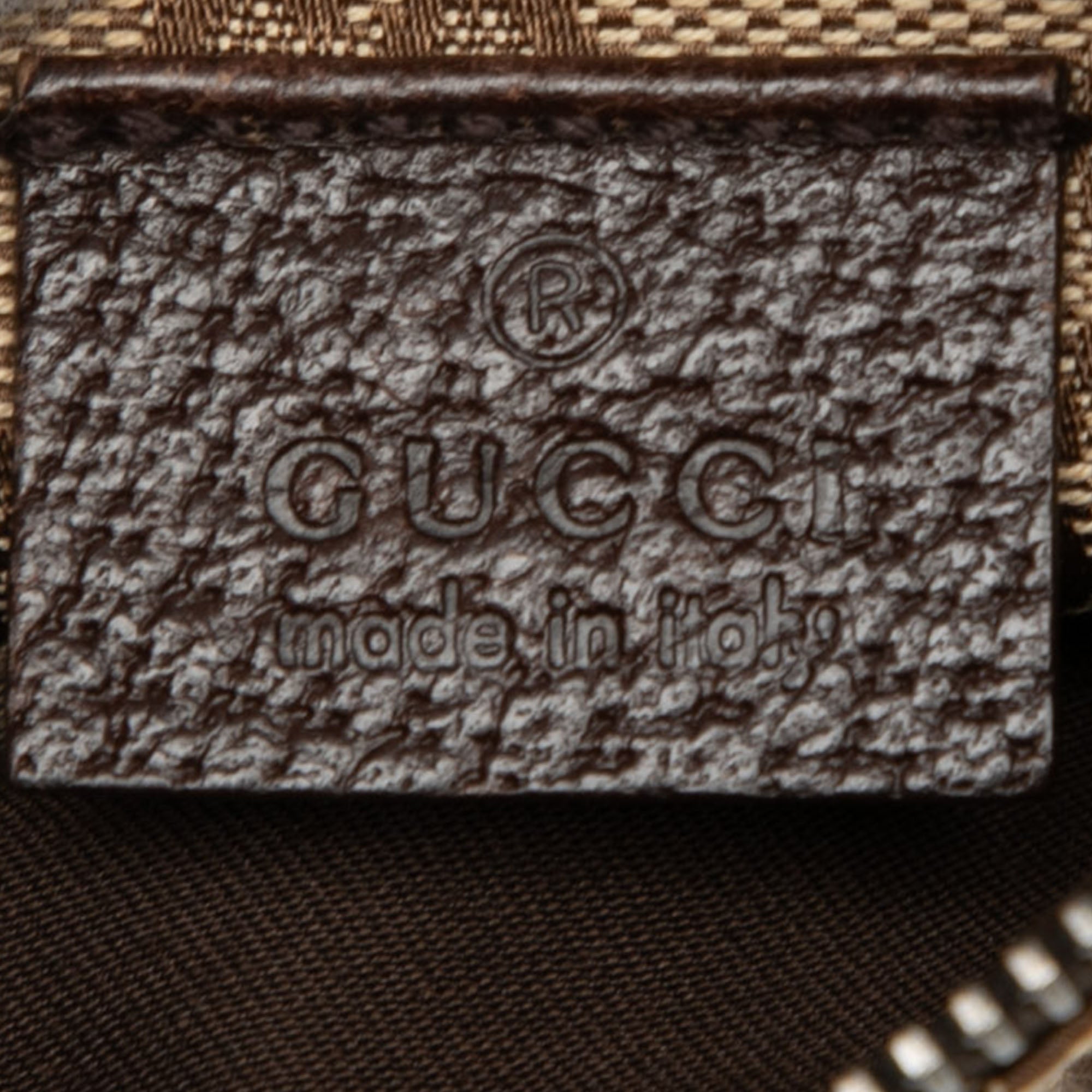 GG Canvas Double Pocket Belt Bag - Image 5