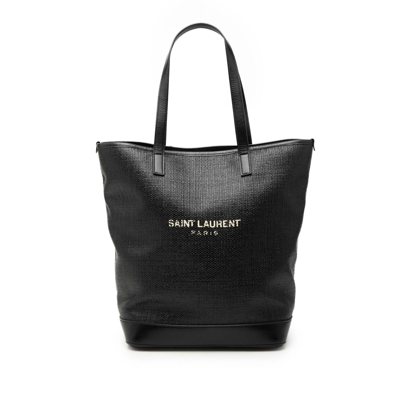Raffia Teddy Shopping Tote - Image 1