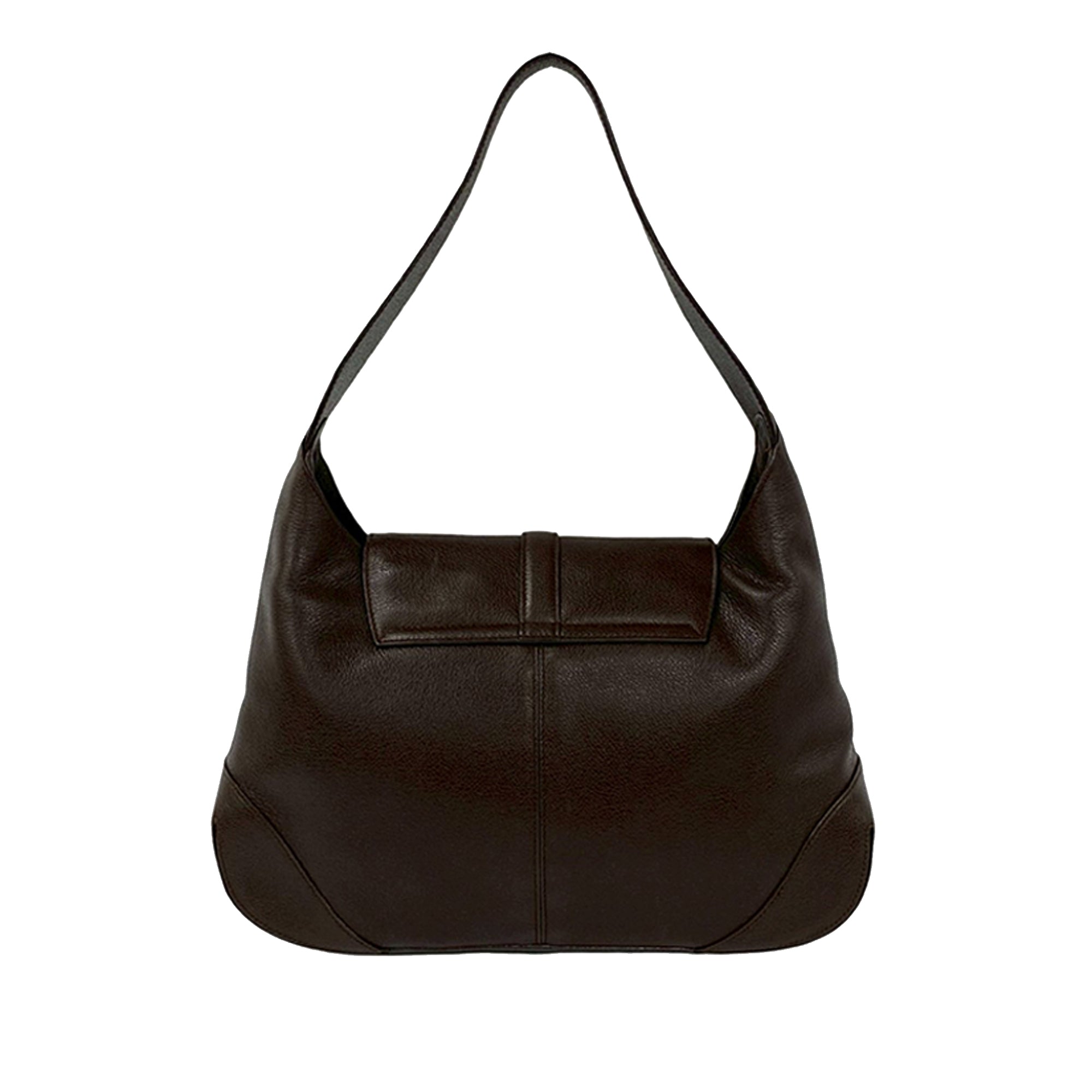 Leather Front Ring Hobo - Image 2