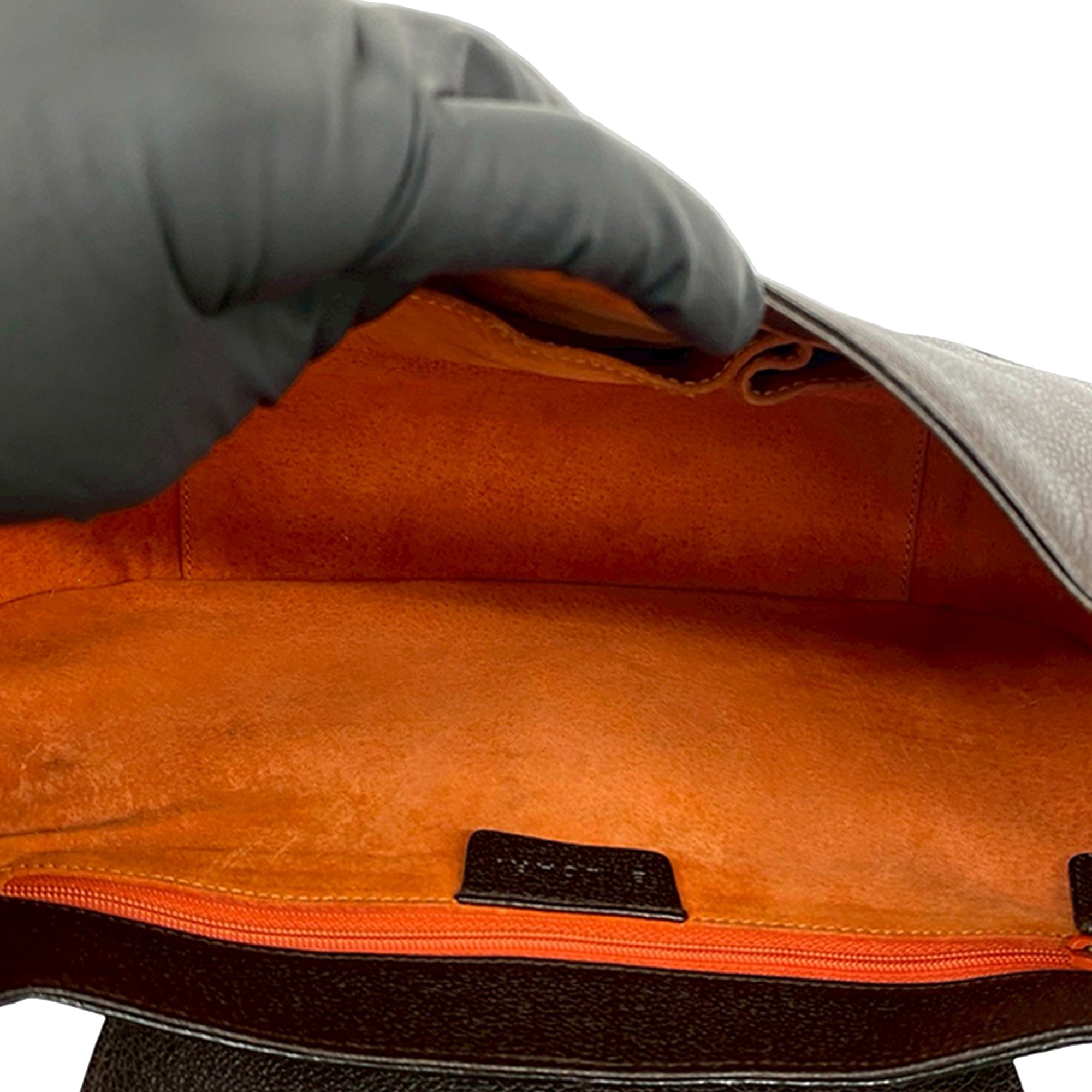 Leather Front Ring Hobo - Image 7