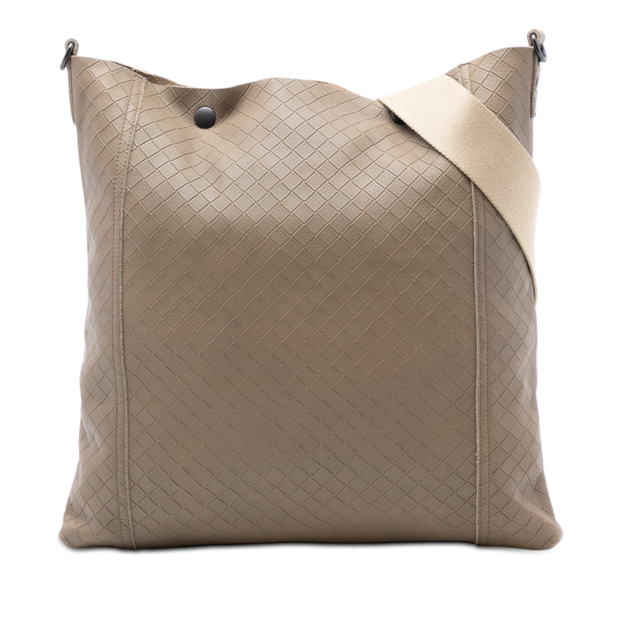Leather Intrecciomirage Crossbody - Image 1