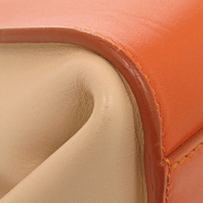 Small Tricolor Leather Gancini Sofia Satchel - Image 14
