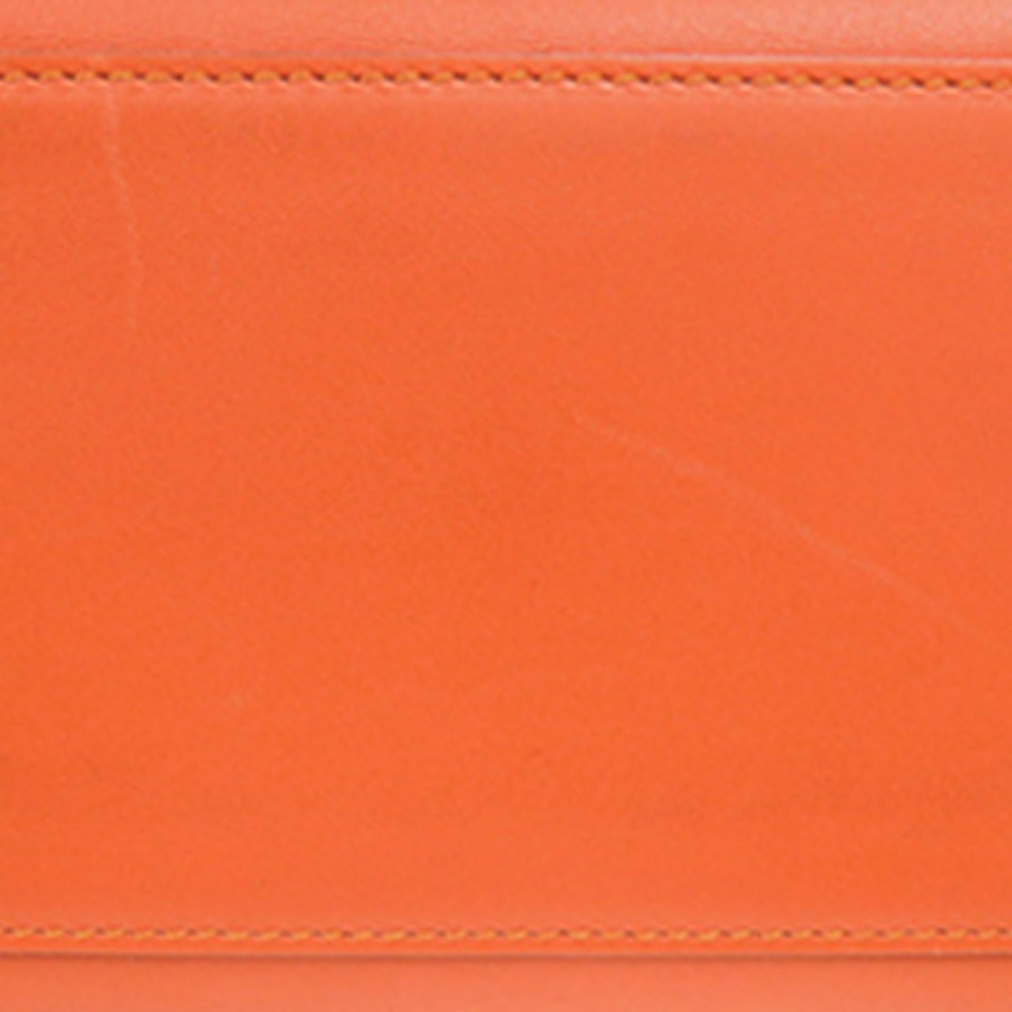 Small Tricolor Leather Gancini Sofia Satchel - Image 9