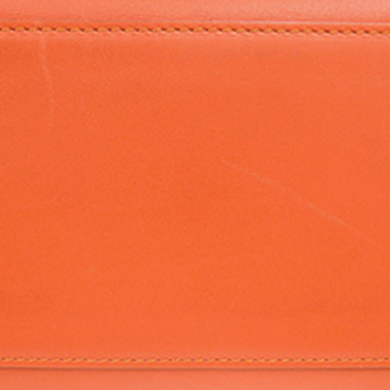 Small Tricolor Leather Gancini Sofia Satchel - Image 9