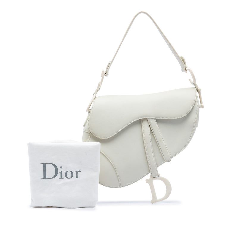 Grained Calfskin Saddle Bag - Image 6
