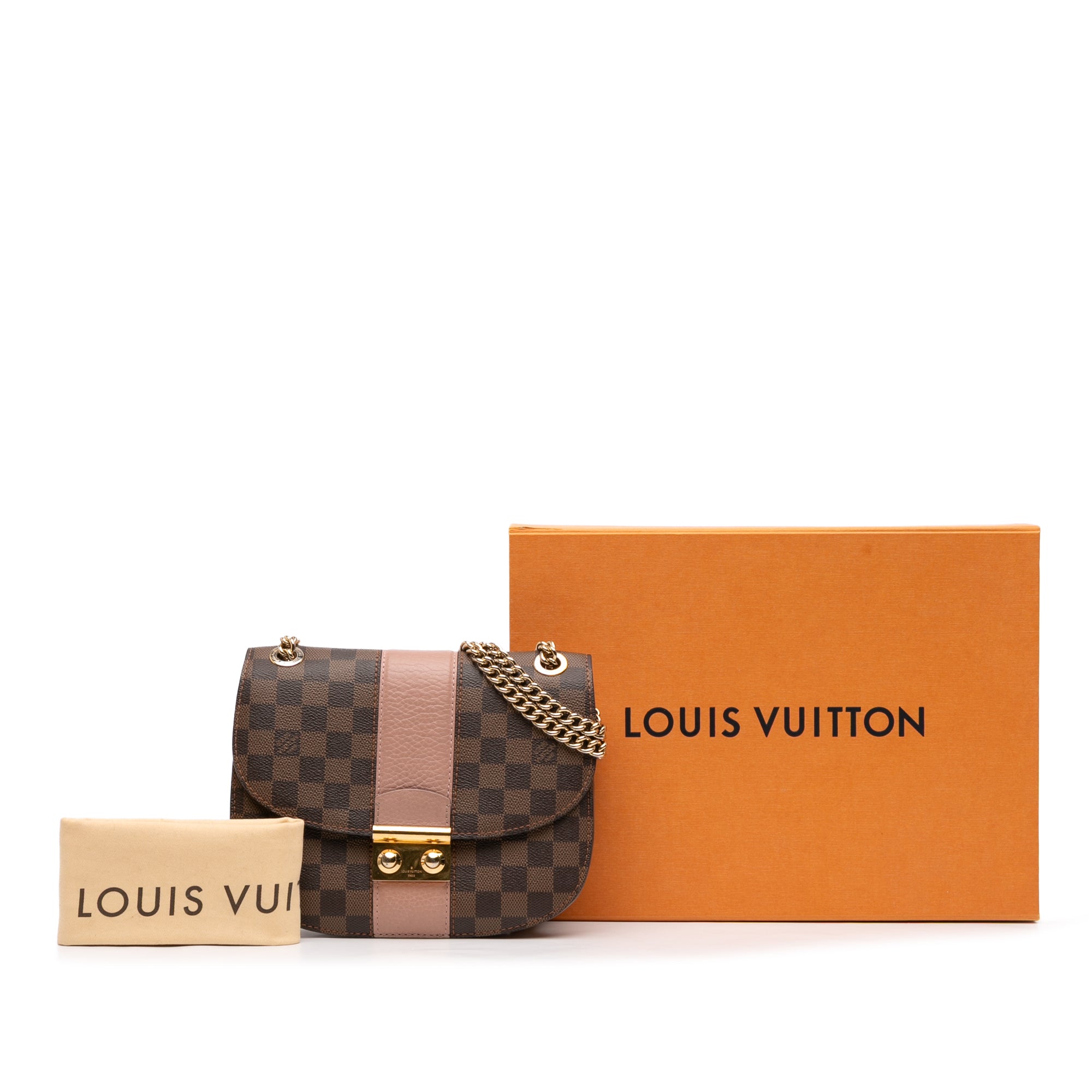 Damier Ebene Cuir Taurillon Wight - Image 12