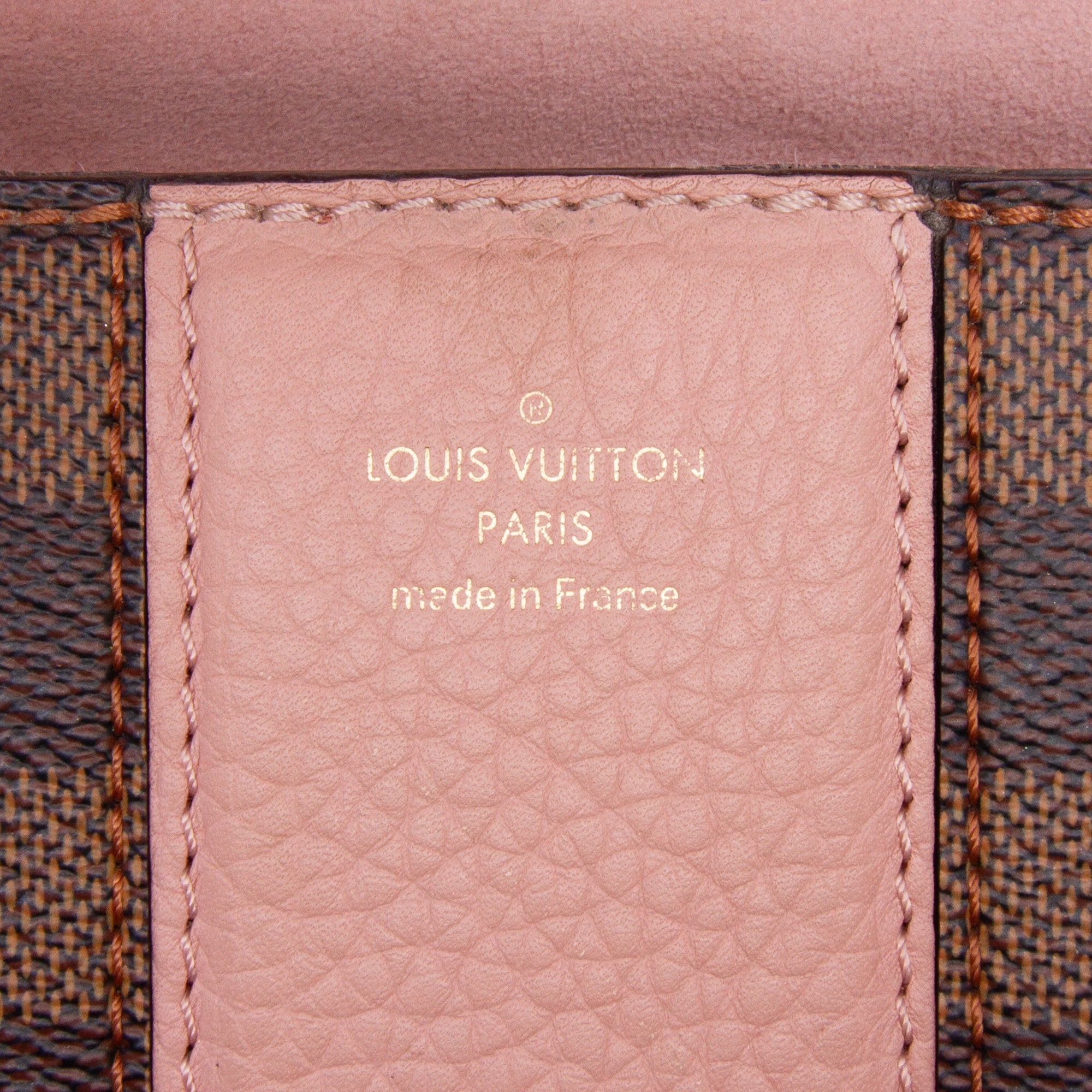Damier Ebene Cuir Taurillon Wight - Image 5