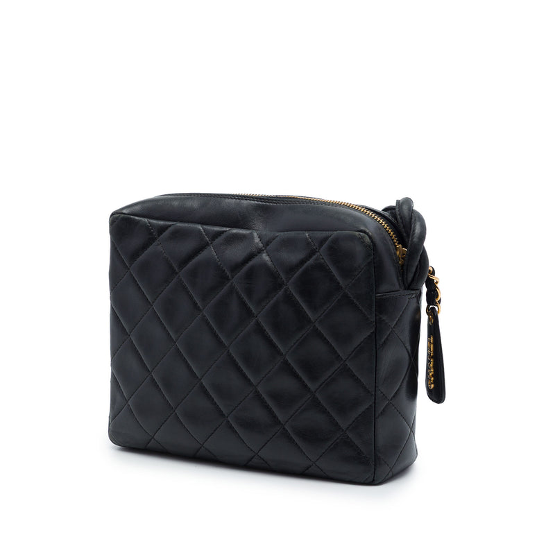 CC Quilted Lambskin Twisted Strap Crossbody - Image 2