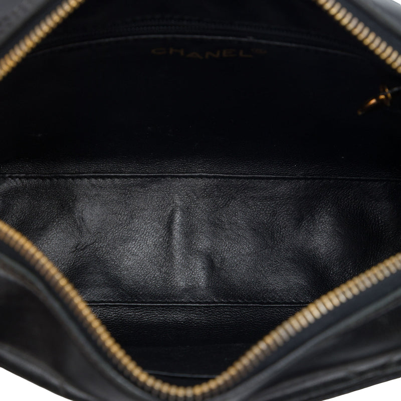 CC Quilted Lambskin Twisted Strap Crossbody - Image 4