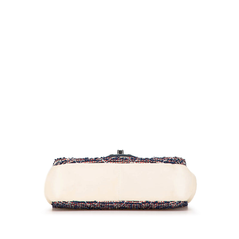 Mini Rectangular Tweed Single Flap - Image 3