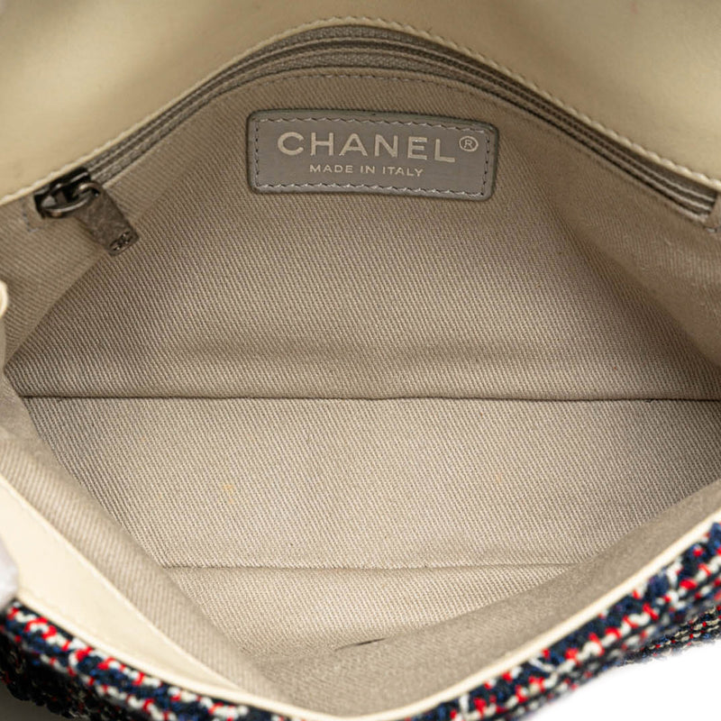 Mini Rectangular Tweed Single Flap - Image 4