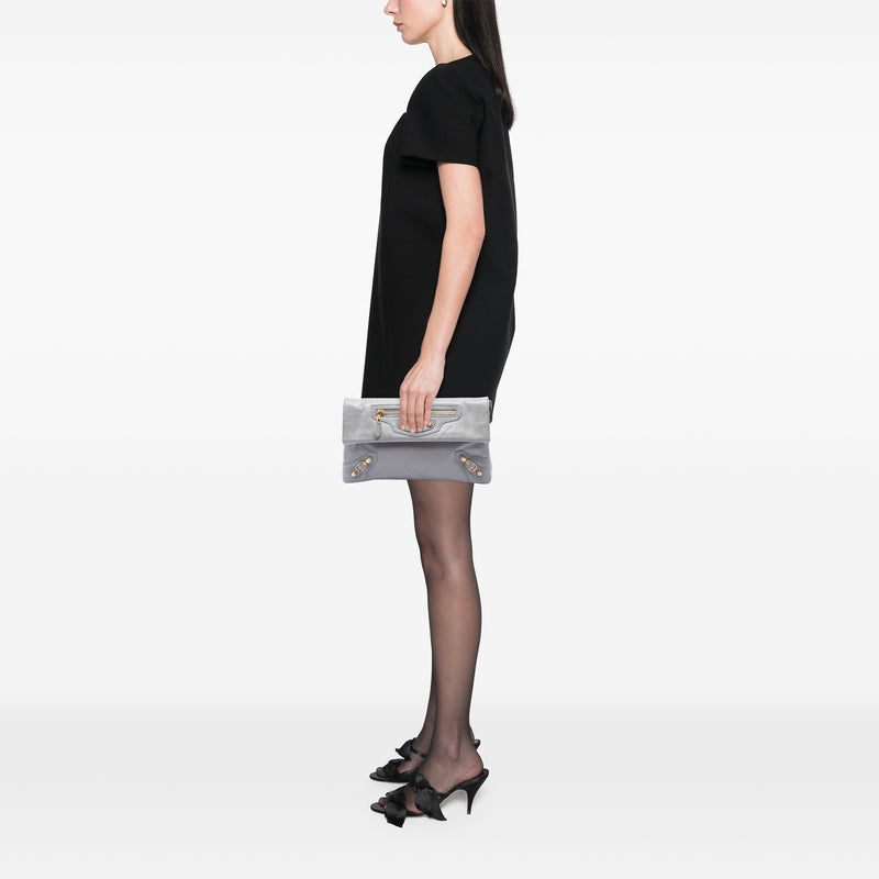 Lambskin Motocross Giant 12 Envelope Clutch - Image 6