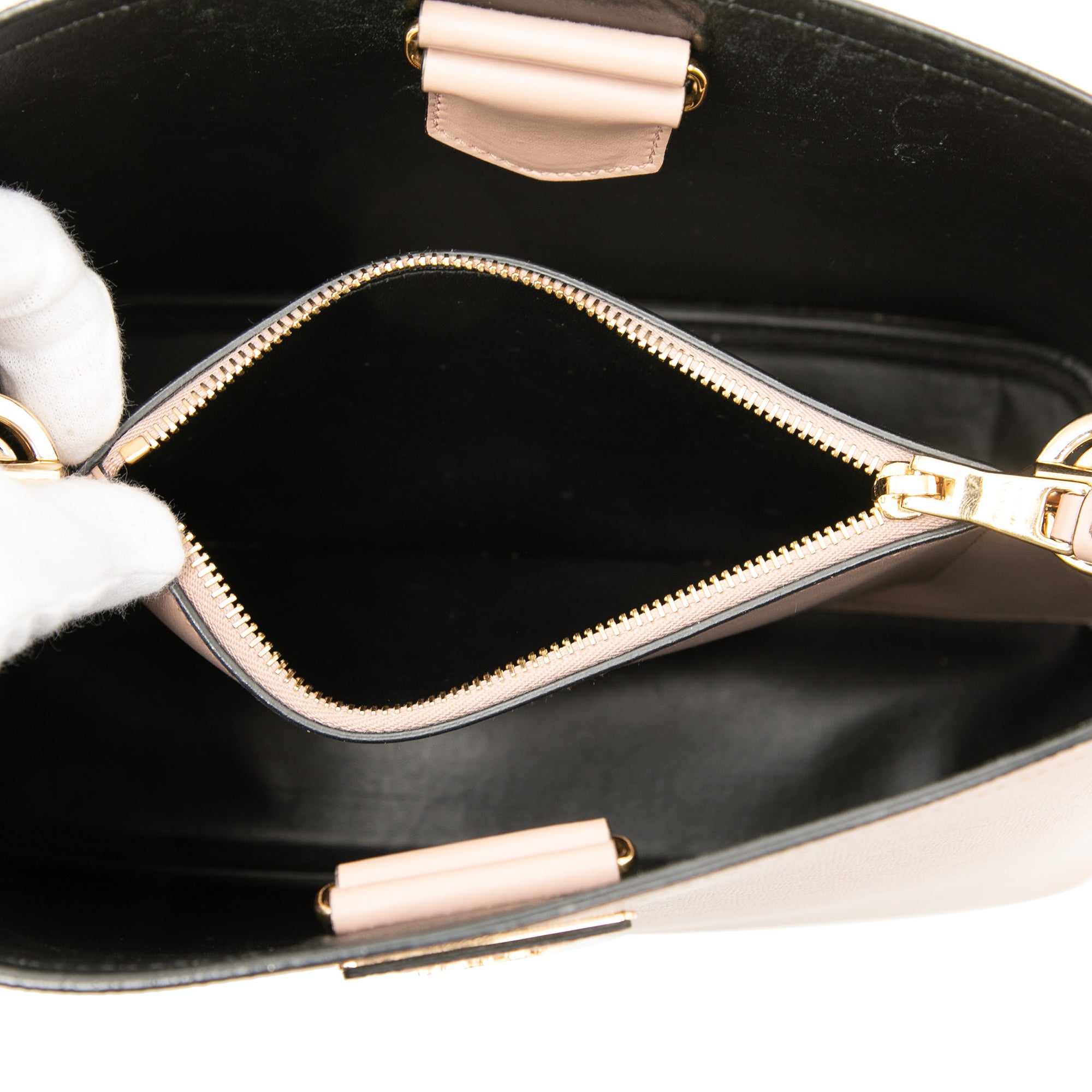 Small Saffiano Cuir Matinee Satchel - Image 4