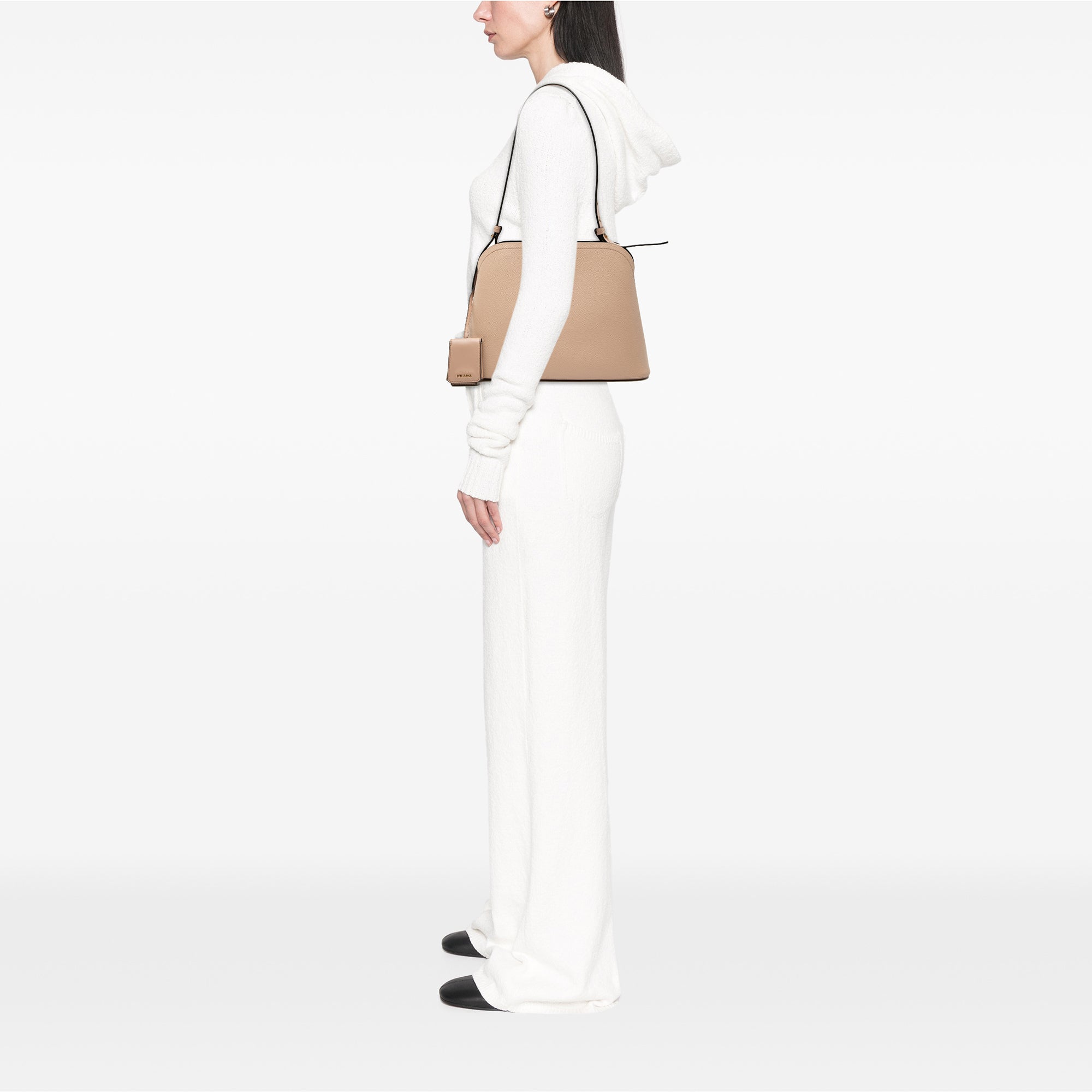 Small Saffiano Cuir Matinee Satchel - Image 6
