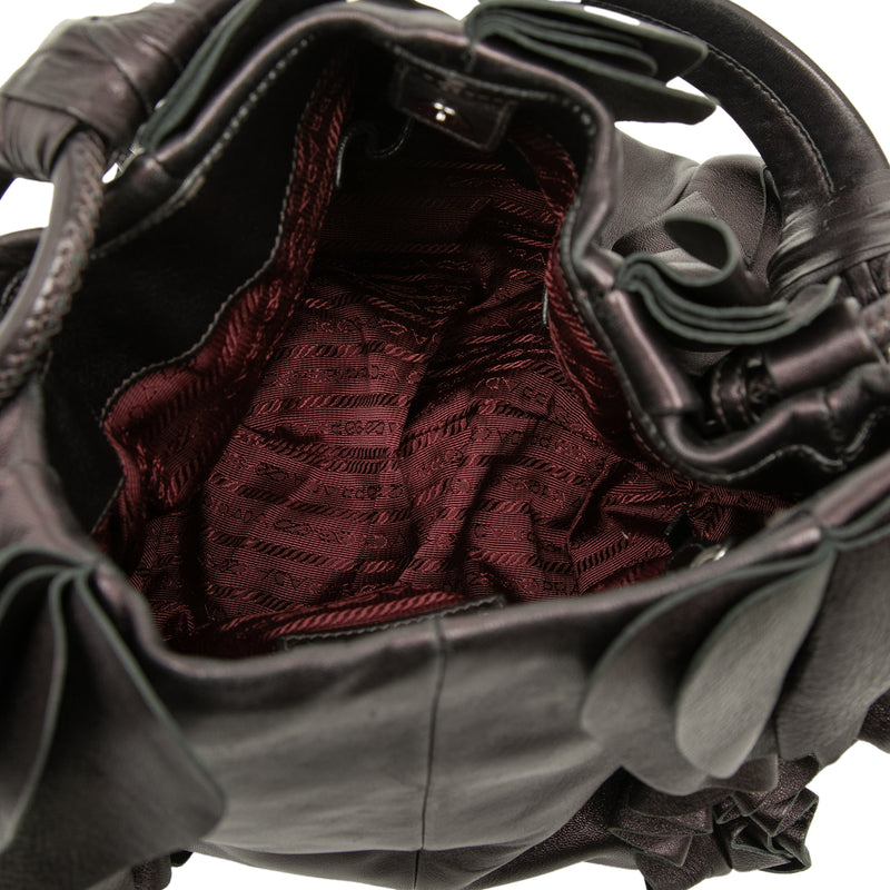 Nappa Mordore Ruffle Hobo - Image 4