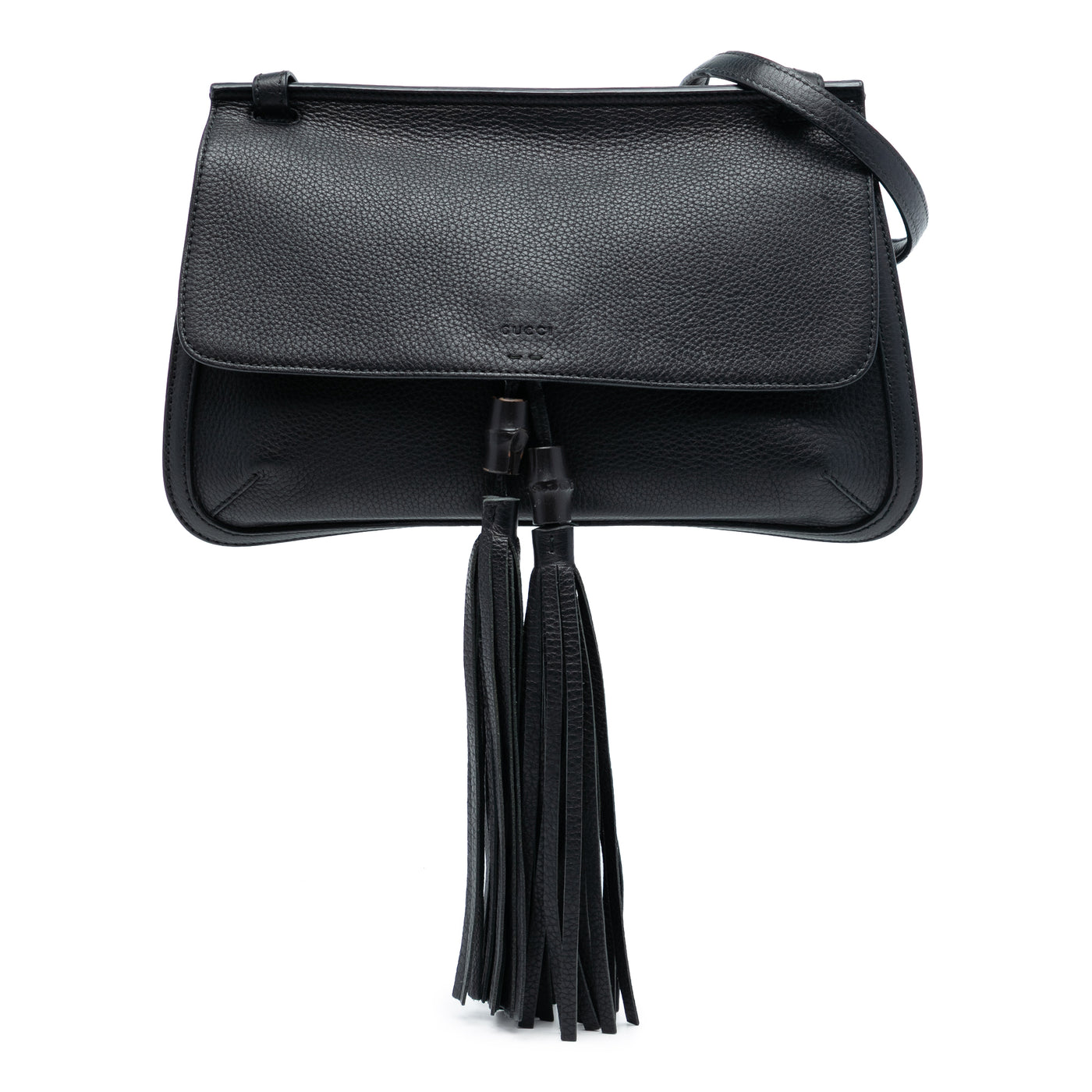 Medium Leather Bamboo Daily Crossbody - Image 1