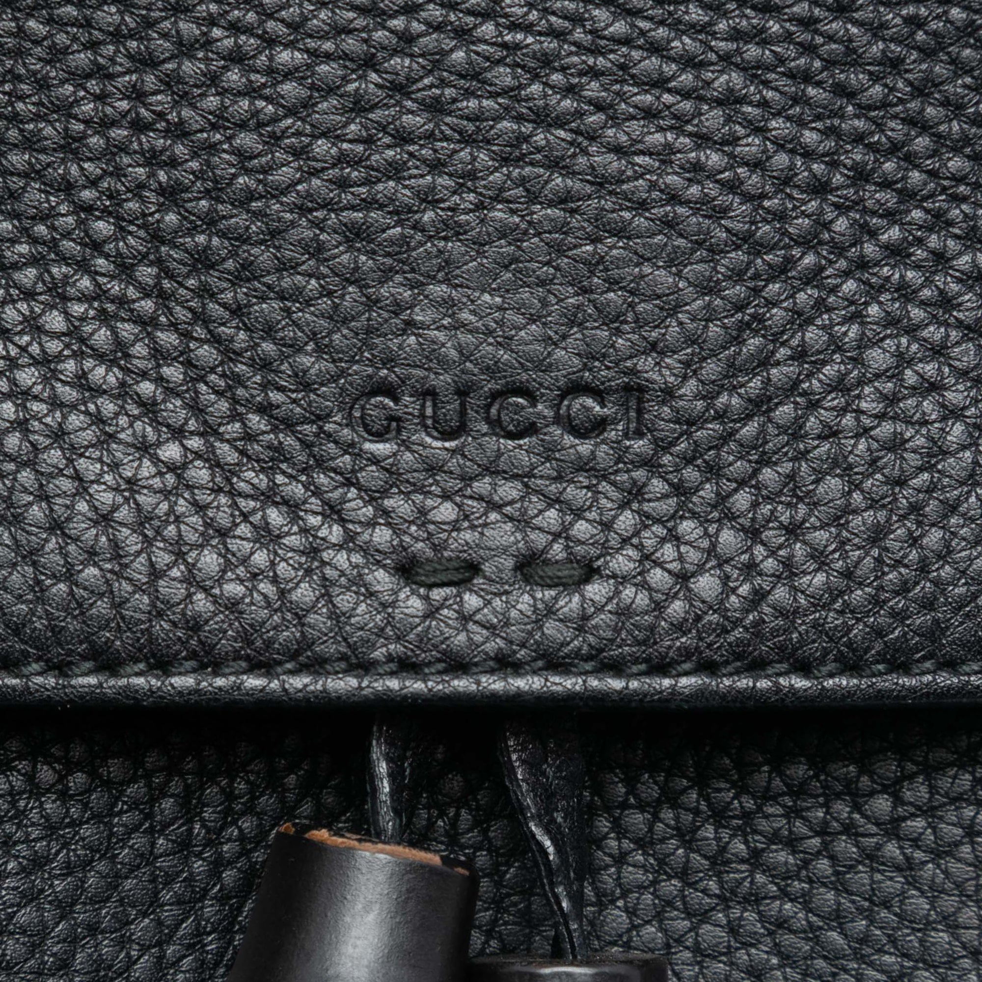 Medium Leather Bamboo Daily Crossbody - Image 5