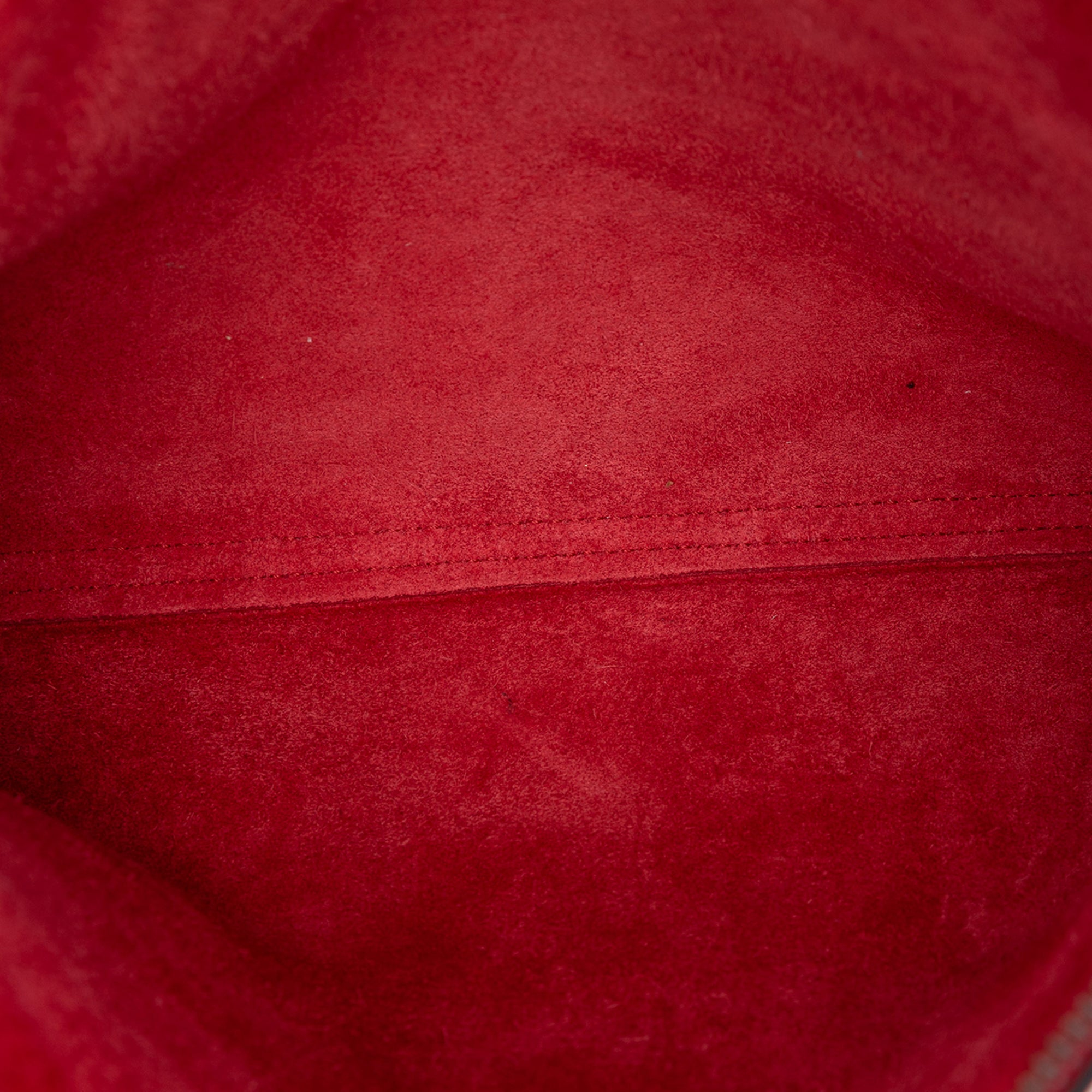 Medium Leather Logo Portfolio Clutch - Image 4