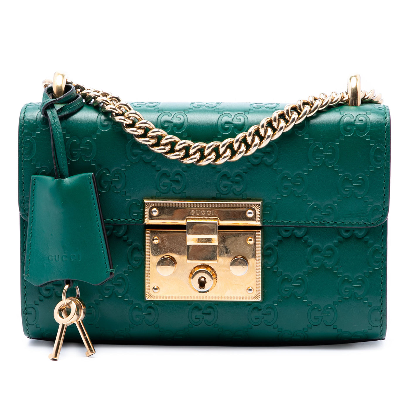 Small Guccissima Padlock Crossbody - Image 1