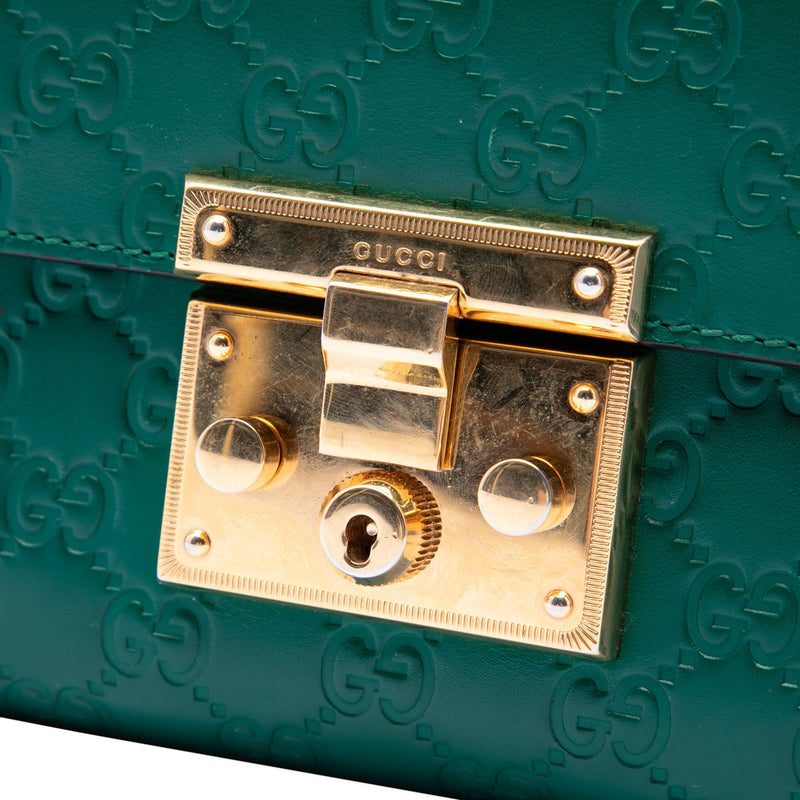Small Guccissima Padlock Crossbody - Image 5
