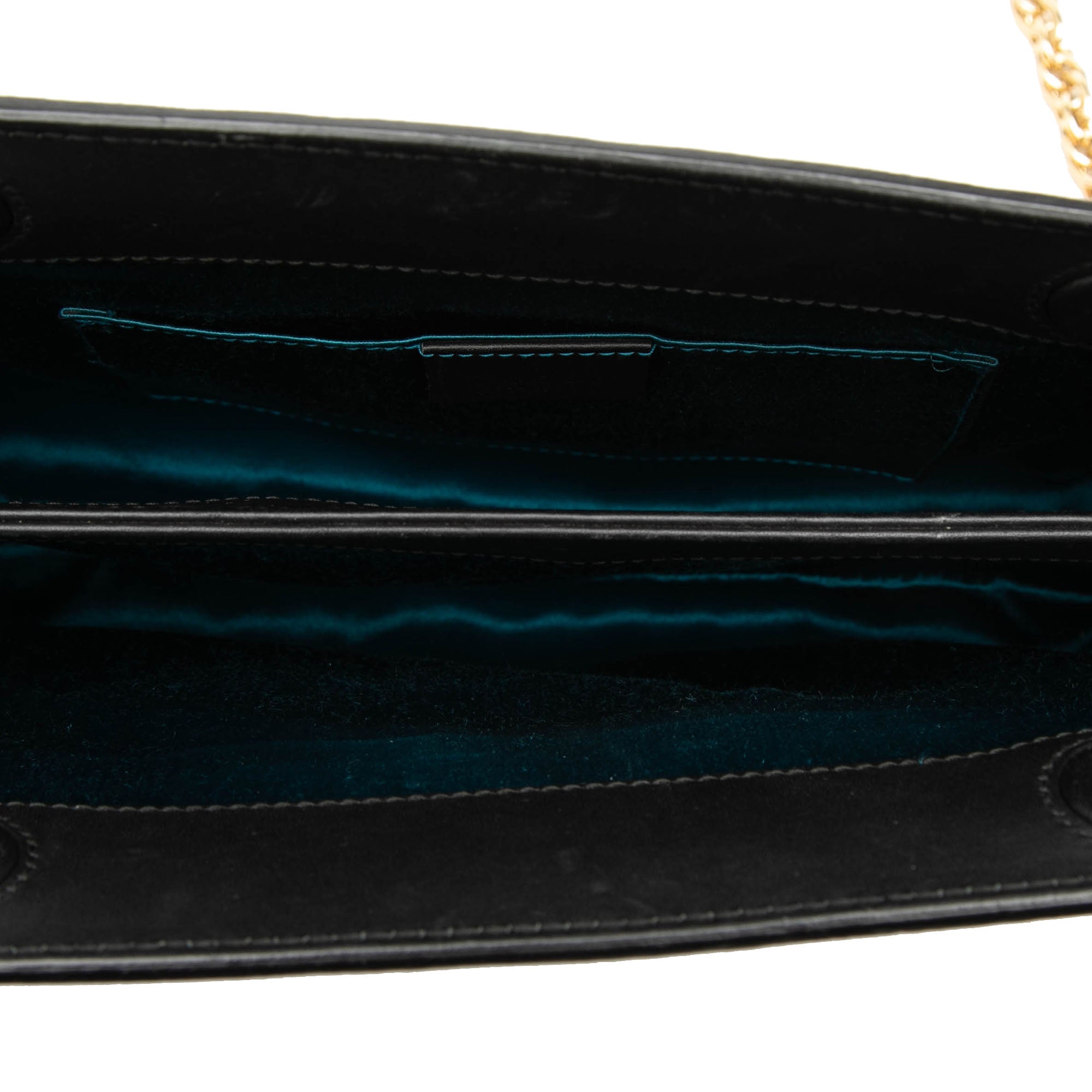 Small Suede Web Ophidia Chain Crossbody - Image 4