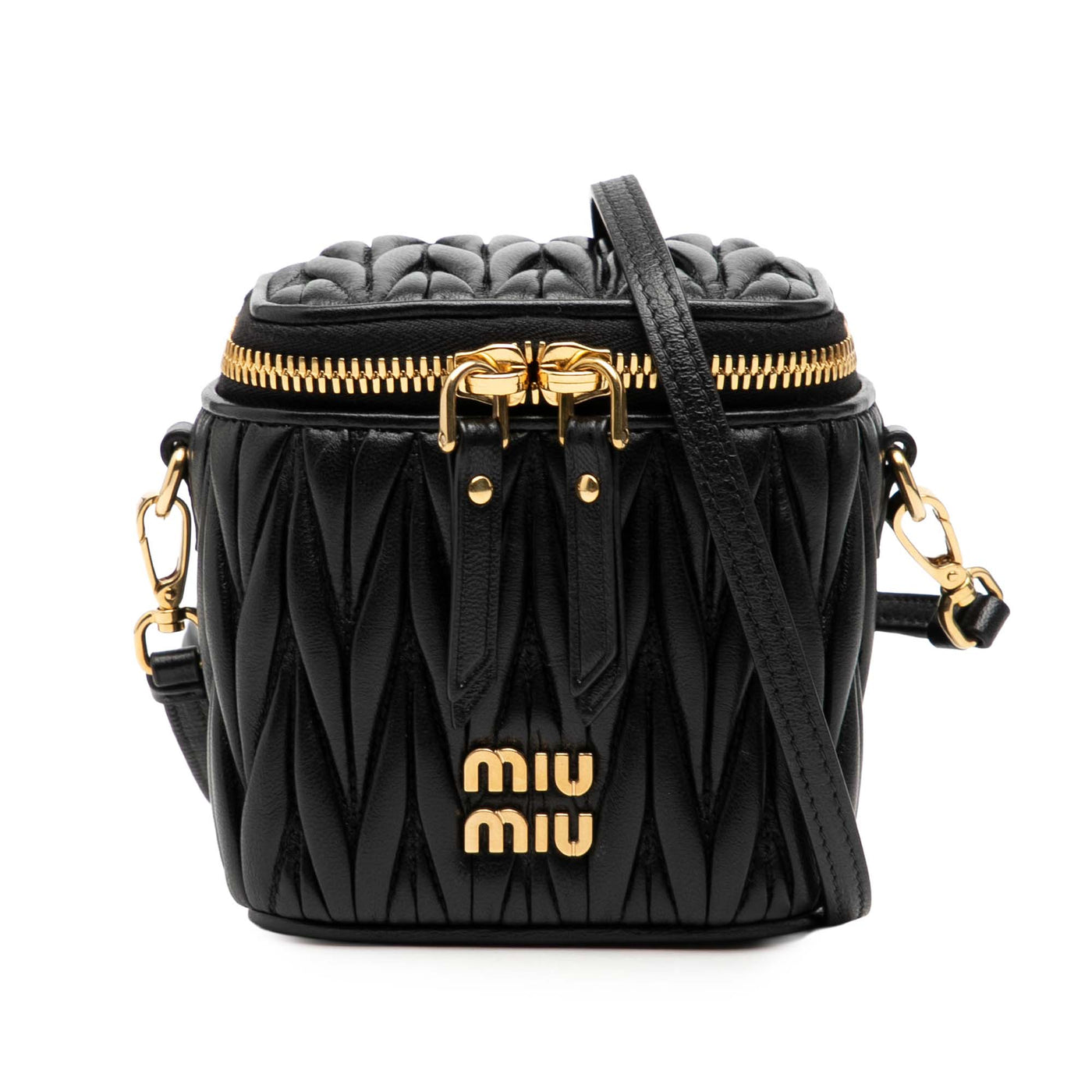 Micro Matelasse Nappa Vanity Crossbody - Image 1