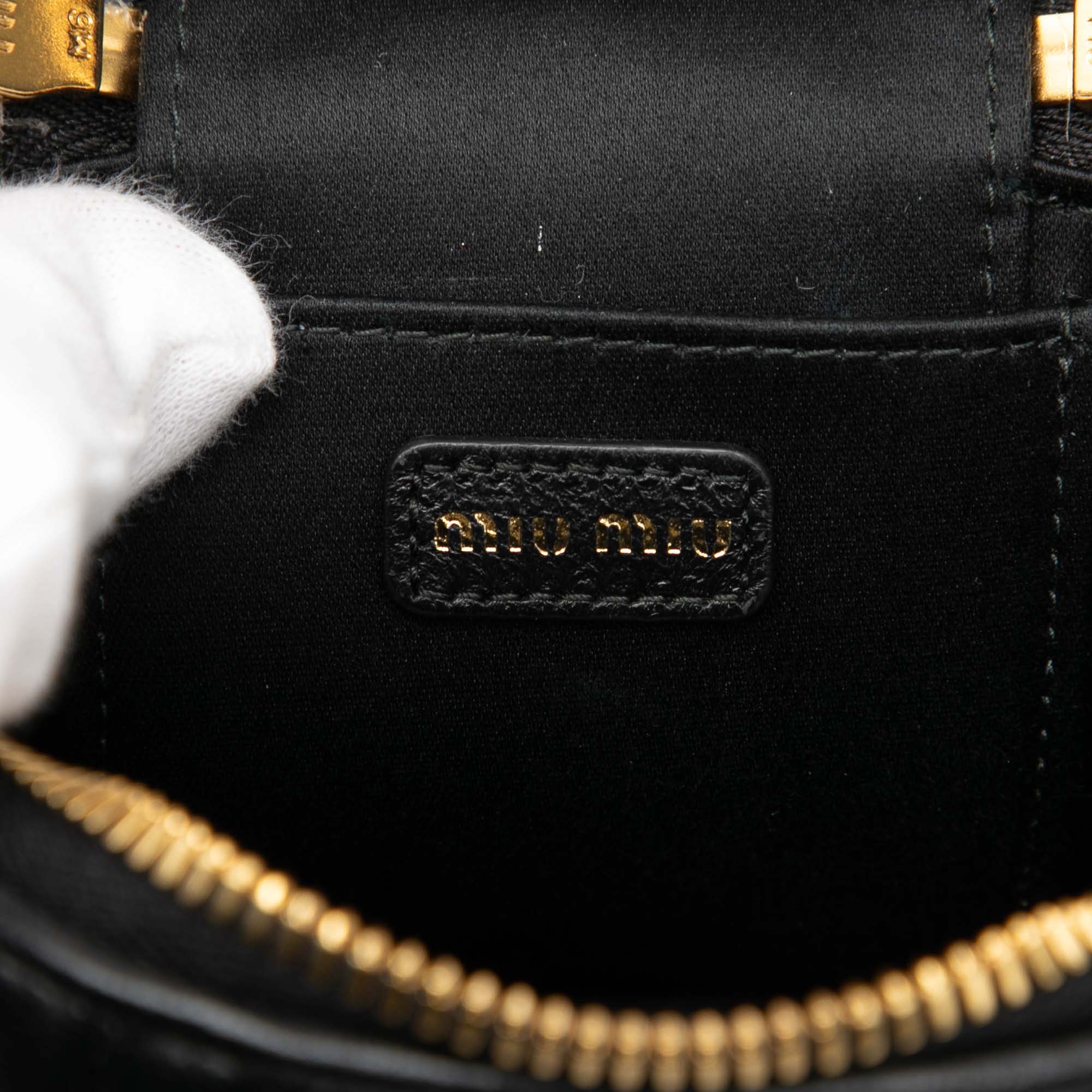 Micro Matelasse Nappa Vanity Crossbody - Image 5