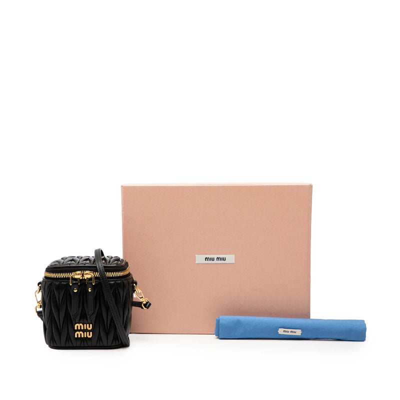 Micro Matelasse Nappa Vanity Crossbody - Image 8