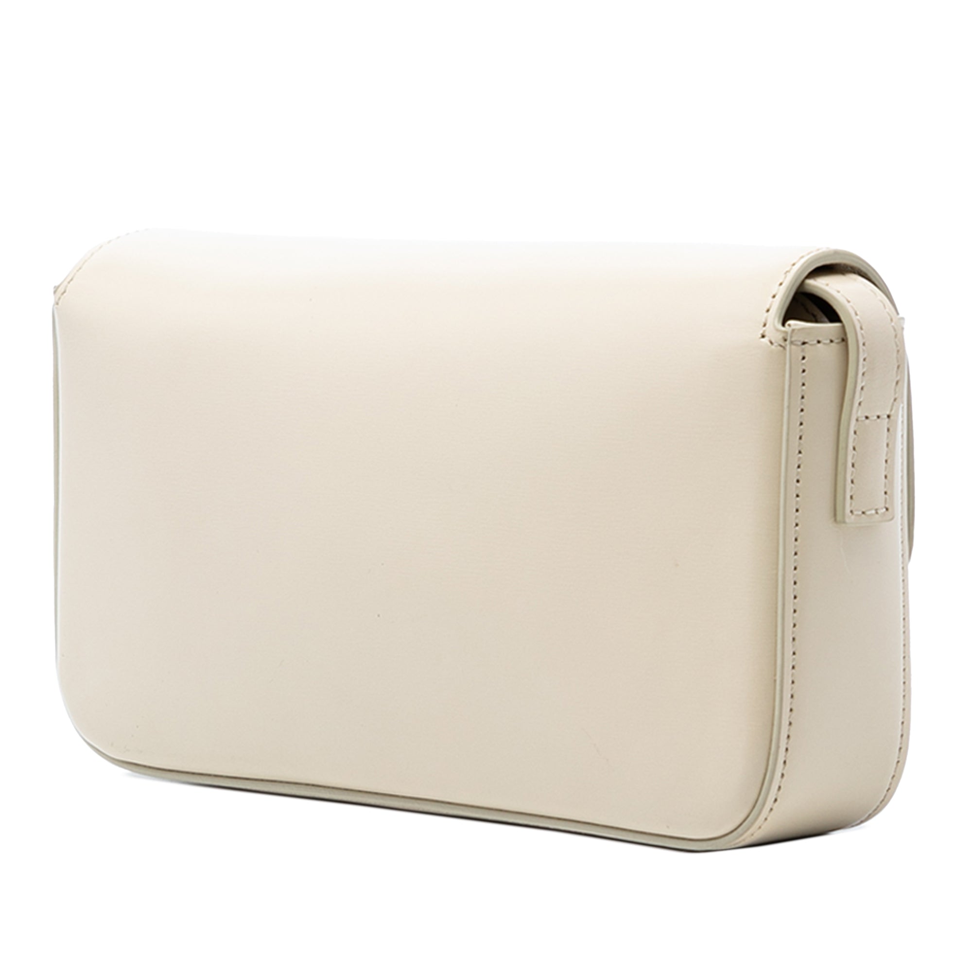 Shiny Calfskin Triomphe Claude Shoulder Bag - Image 2