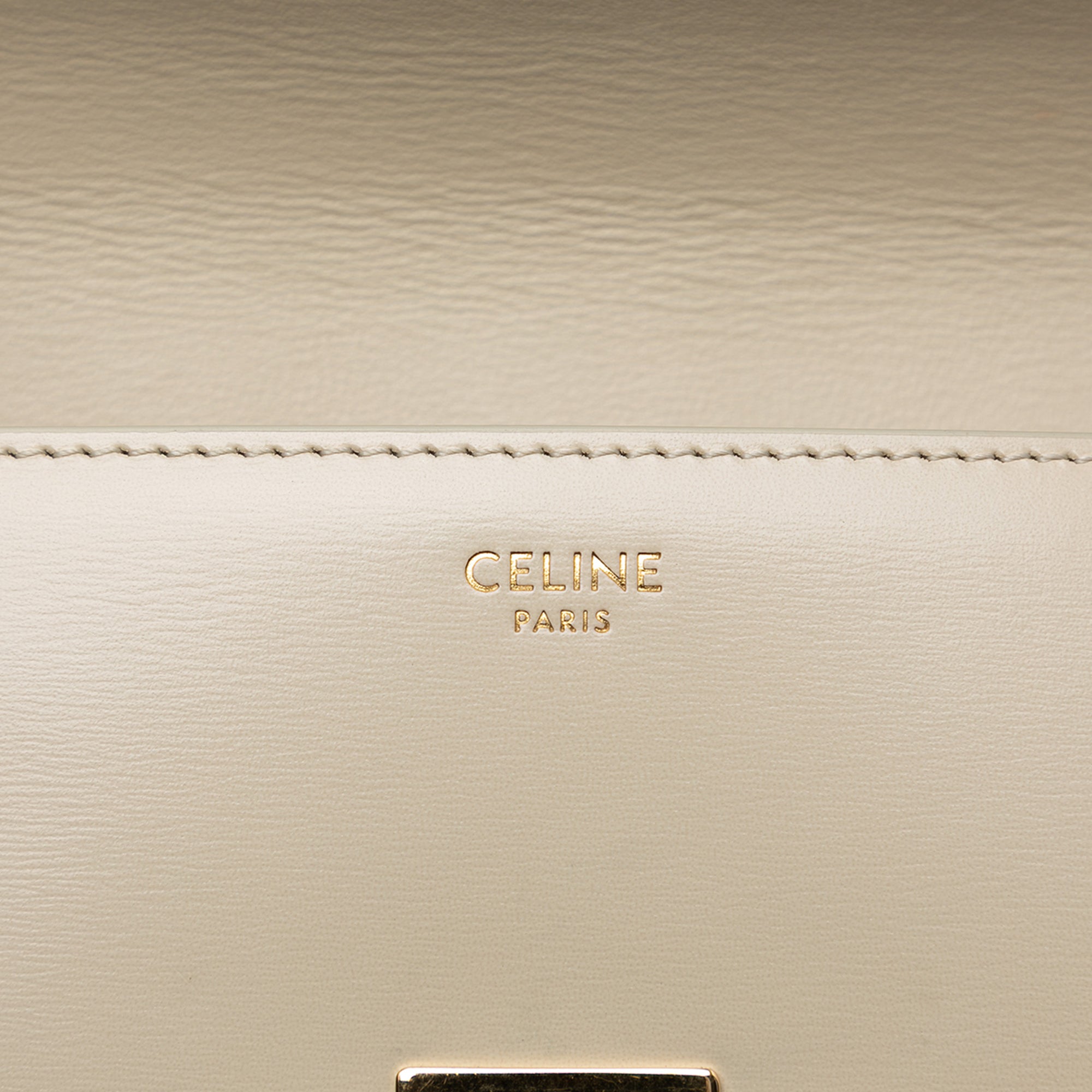 Shiny Calfskin Triomphe Claude Shoulder Bag - Image 5