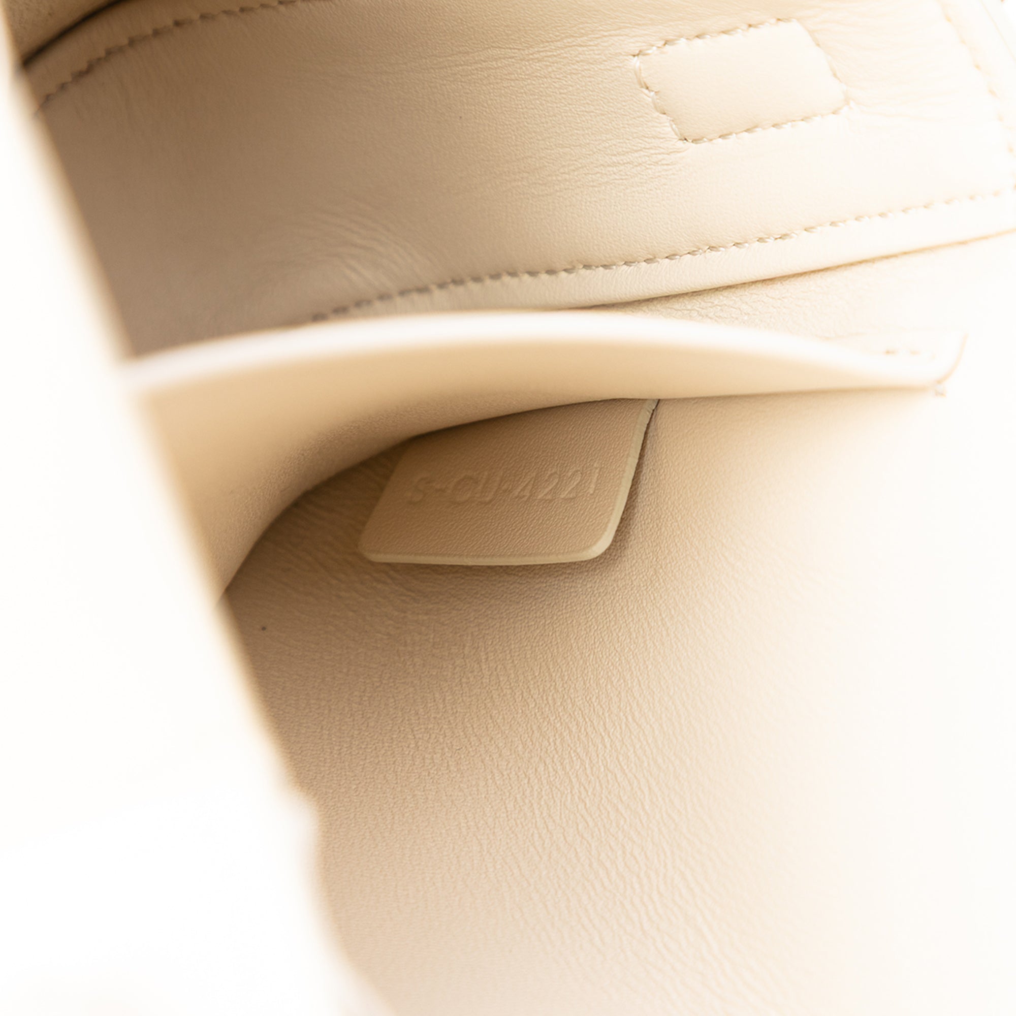 Shiny Calfskin Triomphe Claude Shoulder Bag - Image 6