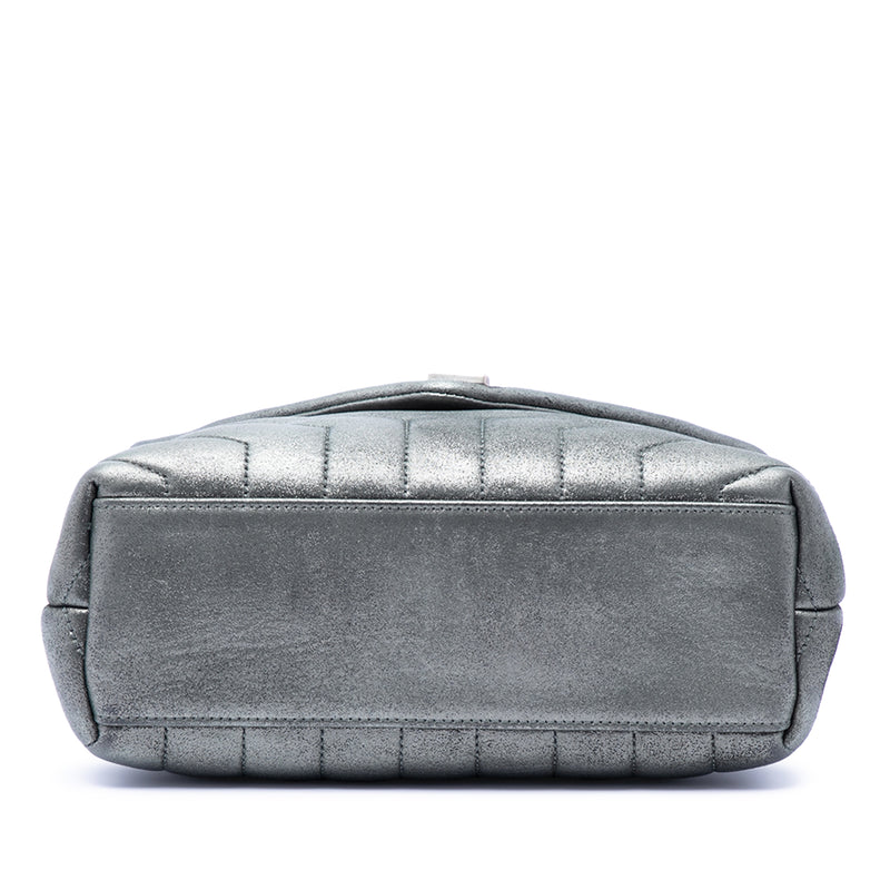 Small Matelasse Metallic Calfskin Monogram LouLou Shoulder Bag - Image 3