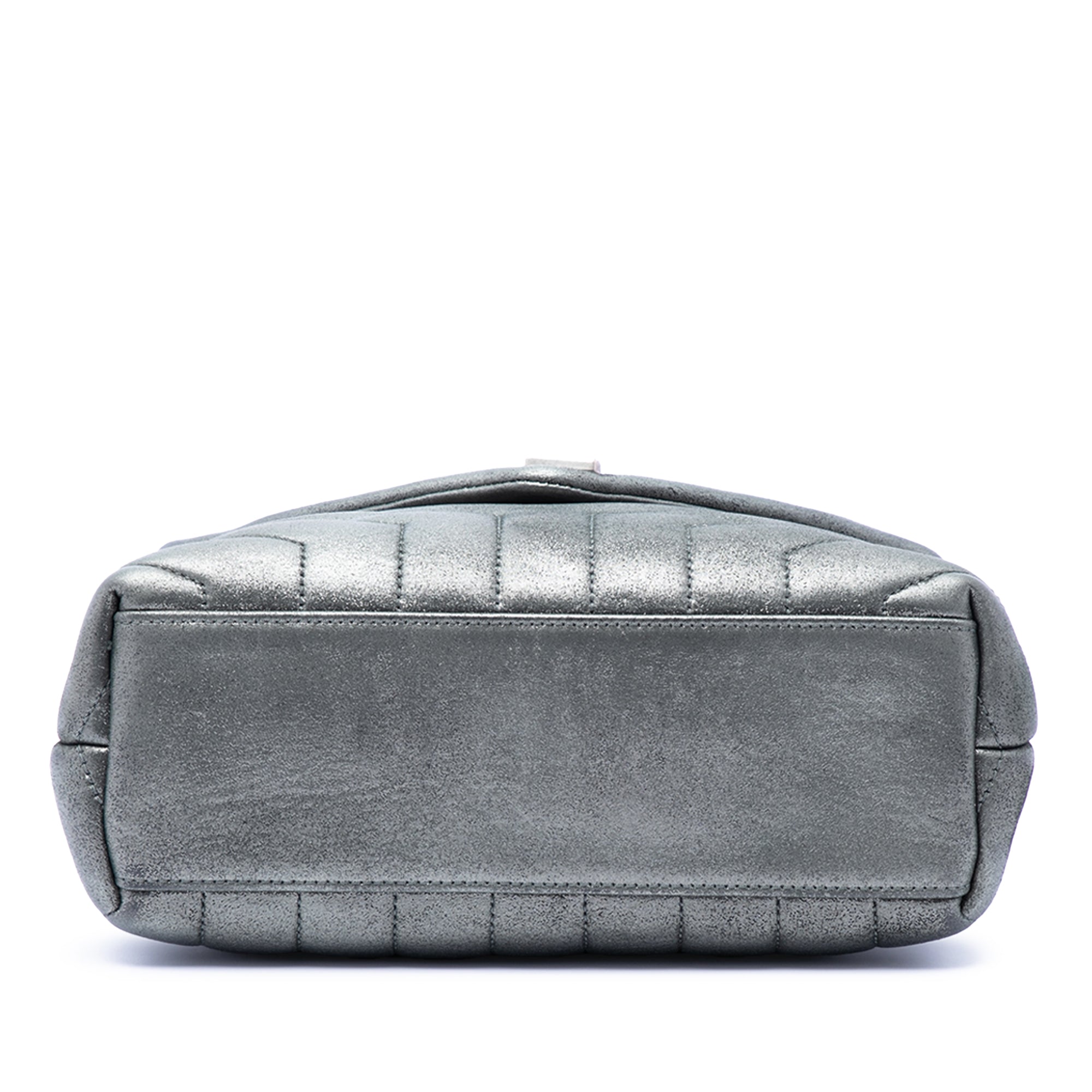 Small Matelasse Metallic Calfskin Monogram LouLou Shoulder Bag - Image 3