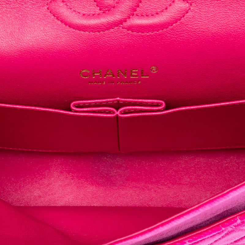 Medium Classic Velvet Double Flap - Image 4