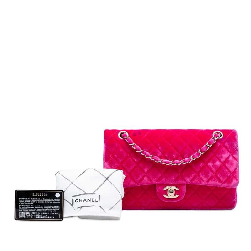 Medium Classic Velvet Double Flap - Image 6