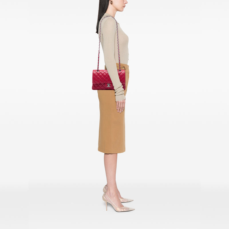 Medium Classic Caviar Double Flap - Image 5
